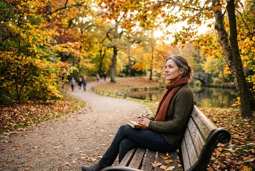 Person reflecting after relationships and breakups while beginning emotional healing