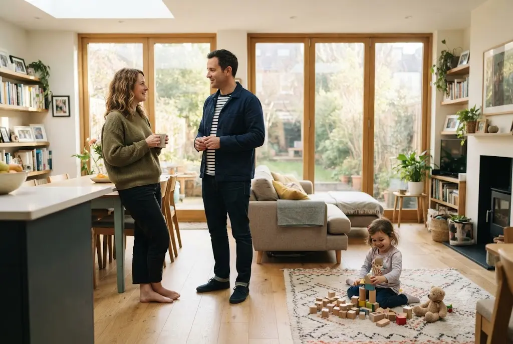 What is a co-parent sharing parenting responsibilities after separation