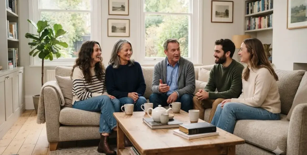 Healthy relationship built through trust, respect and loving family communication