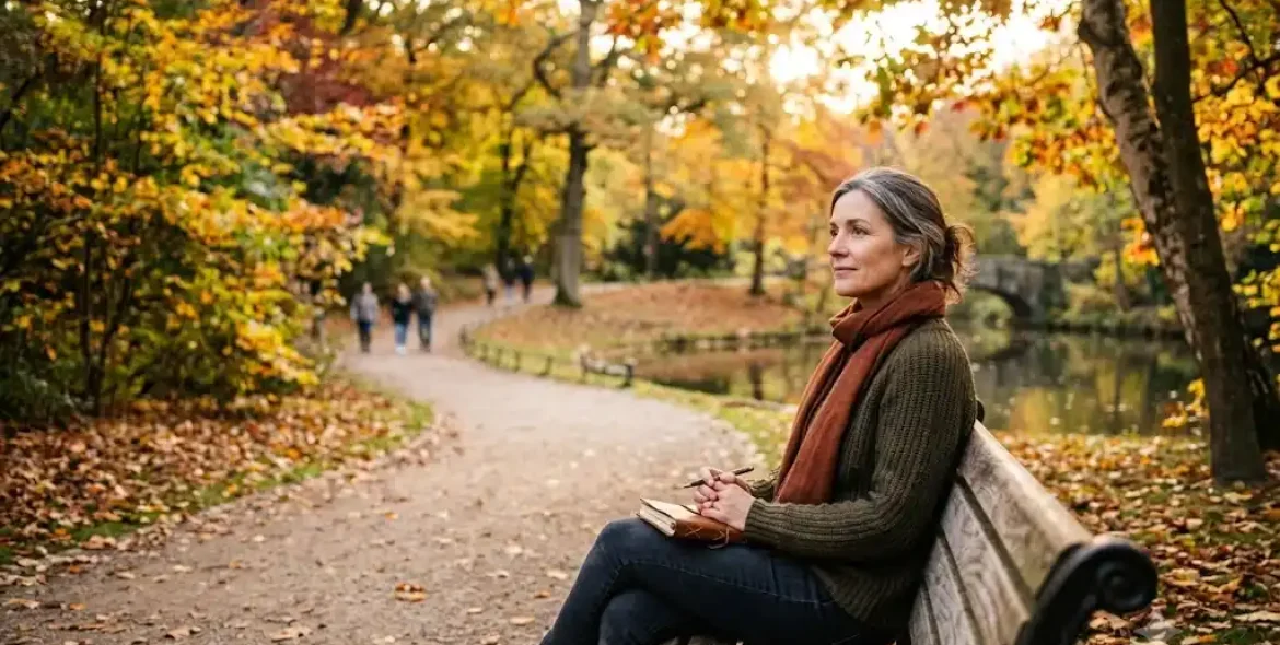 Person reflecting after relationships and breakups while beginning emotional healing